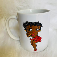 Betty Boop Blinged Mugs