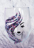 Side Hair Wine Glass