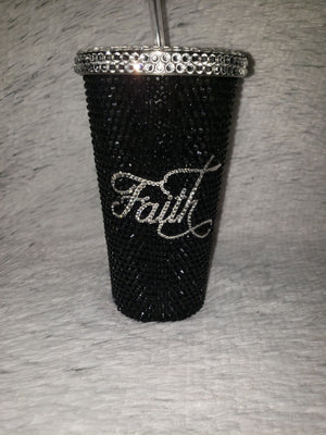 Faith 16oz Blinged Cup