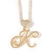 Initial Necklace w/heart
